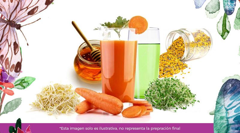 Jugo de germinados para regenerar y rejuvenecer la piel